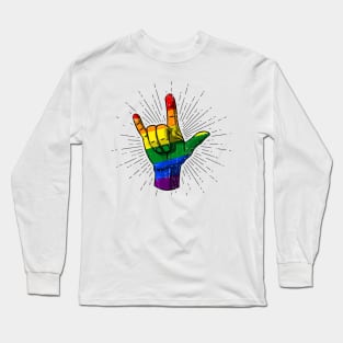 Pride LGBT Lesbian Gay Bisexual Transgender Love Gift Long Sleeve T-Shirt